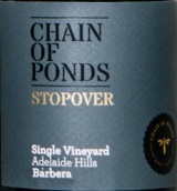 庞德酒庄中途停留巴贝拉红葡萄酒(Chain of Ponds The Stopover Barbera, Adelaide Hills, Australia)