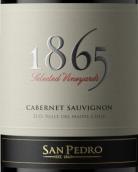 圣派德羅酒莊1865精選園赤霞珠紅葡萄酒(San Pedro 1865 Selected Vineyards Cabernet Sauvignon, Maipo Valley, Chile)