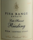 比薩谷酒莊晚收雷司令白葡萄酒(Pisa Range Estate Late Harvest Riesling, Central Otago, New Zealand)