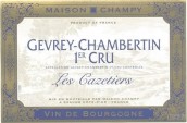 Maison Champy Cazetiers, Gevrey-Chambertin Premier Cru, France