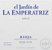 赫納茲兄弟酒莊皇后花園紅葡萄酒(Hermanos Hernaiz El Jardin de la Emperatriz Tinto, Rioja DOCa, Spain)