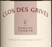 科隆比耶酒庄克罗斯吉尔夫红葡萄酒(Domaine du Colombier Clos des Grives, Crozes Hermitage, France)
