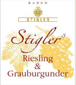 施蒂格勒雷司令-灰皮諾干型小房酒(Weingut Stigler Riesling & Grauburgunder Kabinett trocken, Baden, Germany)