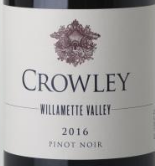 克勞利酒莊黑皮諾干紅葡萄酒(Crowley Pinot Noir, Willamette Valley, USA)