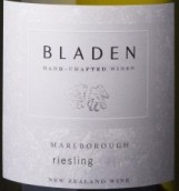 布拉登雷司令半干白葡萄酒(Bladen Riesling, Marlborough, New Zealand)