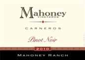 馬哈尼牧場(chǎng)黑皮諾干紅葡萄酒(Mahoney Vineyards Mahoney Ranch Pinot Noir, Carneros, USA)