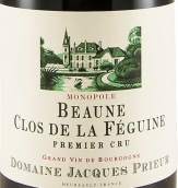 雅克普利爾酒莊費(fèi)格（伯恩一級園）紅葡萄酒(Jacques Prieur Clos de la Feguine, Beaune 1er Cru, France)