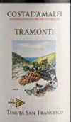 圣弗朗斯科酒庄德拉蒙蒂红葡萄酒(Tenuta San Francesco Tramonti Costa d'Amalfi Rosso, Campania, Italy)