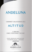 安第麓納酒莊海拔系列赤霞珠紅葡萄酒(Andeluna Cellars Altitud Cabernet Sauvignon, Tupungato, Argentina)