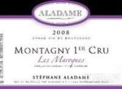 Stephane Aladame Montagny Premier Cru Les Maroques, Cote Chalonnaise, France