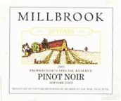 Millbrook Vineyards and Winery Proprietor's Special Reserve Pinot Noir, New York, USA