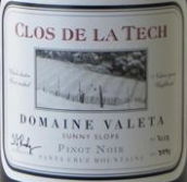 泰克莊園瓦勒塔園陽坡黑皮諾干紅葡萄酒(Clos de la Tech Domaine Valeta Sunny Slope Pinot Noir, Santa Cruz Mountains, USA)