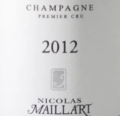 尼古拉斯瑪亞爾一級(jí)園極干型年份香檳(Nicolas Maillart Millesime Premier Cru Brut, Champagne, France)