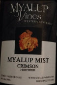 米亞盧普紅色迷霧加強酒(Myalup Vines Myalup Mist Crimson, Peel, Australia)