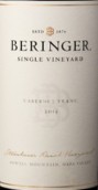 貝靈哲酒莊斯坦豪爾園品麗珠紅葡萄酒(Beringer Steinhauer Ranch Cabernet Franc, Howell Mountain, USA)