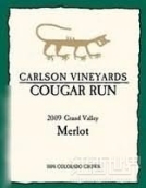 卡爾森美洲獅梅洛干紅葡萄酒(Carlson Vineyards Cougar Run Merlot, Grand Valley, USA)