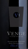 維恩治酒莊馬車園I-4號西拉紅葡萄酒(Venge Vineyards Stagecoach Vineyard “Block I-4” Syrah, Napa Valley, USA)