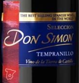 西蒙酒庄精选丹魄红葡萄酒(Don Simon Seleccion Tempranillo, Tierra de Castilla, Spain)