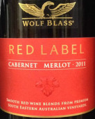 禾富酒庄红牌卡本内-梅洛红葡萄酒(Wolf Blass Red Label Cabernet Merlot, South Eastern Australia, Australia)