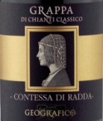 喬格拉菲女伯爵格拉帕經(jīng)典基安帝紅葡萄酒(Geografico Contessa di Radda Grappa Chianti Classico DOCG, Tuscany, Italy)