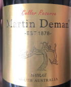 馬丁迪曼酒莊珍藏設(shè)拉子紅葡萄酒(Martin Deman Cellar Reserve Shiraz, South Australia, Australia)