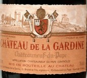 加迪內(nèi)酒莊教皇新堡紅葡萄酒(Chateau de la Gardine Chateauneuf-du-Pape, Rhone Valley, France)