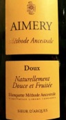 阿爾克酒莊艾莫里甜型起泡酒(Sieur d'Arques Aimery Blanquette de Limoux Doux, Languedoc-Roussillon, France)