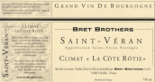 布雷兄弟羅迪丘（圣韋朗）干白葡萄酒(Bret Brothers Climate La Cote Rotie, Saint-Veran, France)