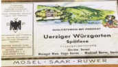 塔尼史班卡斯特勒雷司令遲摘白葡萄酒(Weingut Wwe. Dr. H. Thanisch Bernkasteler Urziger Wurzgarten Riesling Spatlese, Mosel, Germany)