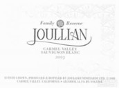 尤里安家族珍藏長相思干白葡萄酒(Joullian Family Reserve Sauvignon Blanc, Carmel Valley, USA)