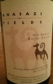 阿納薩齊西拉干紅葡萄酒(Anasazi Fields Syrah, New Mexico, USA)