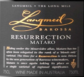 兰迈酒庄复兴马塔罗红葡萄酒(Langmeil Winery 'Resurrection' Mataro, Barossa Valley, Australia)