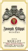 約瑟夫·菲力比酒莊梅洛干紅葡萄酒(Joseph Filippi Winery & Vineyards Merlot, South Coast, USA)