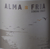 阿爾瑪弗里亞普魯洛霞多麗干白葡萄酒(Alma Fria Plural Chardonnay, Sonoma Coast, USA)