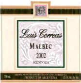 Bodega Correas Luis Segundo Malbec, Mendoza, Argentina