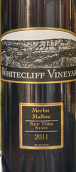 懷特克里夫梅洛 - 馬爾貝克干紅葡萄酒(Whitecliff Vineyard Merlot Malbec, Hudson River Region, USA)