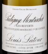 路易拉圖熱弗（普里尼-蒙哈榭一級園）白葡萄酒(Louis Latour Les Referts, Puligny-Montrachet, France)