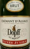 多普磨坊朱利安特釀極干型起泡酒(Dopff au Moulin Cremant d'Alsace Cuvee Julien Brut, Alsace, France)