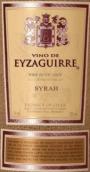 埃扎吉爾酒莊袋中酒系列西拉紅葡萄酒(Vino de Eyzaguirre Wine in the Sack Syrah, Colchagua Valley, Chile)