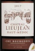 留讓酒莊紅葡萄酒(Chateau Lieujean, Haut-Medoc, France)