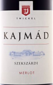 特威克爾酒莊凱姆德梅洛紅葡萄酒(Twickel Kajmad Merlot, Szekszard, Hungary)