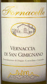 福娜塞拉酒庄维奈西卡白葡萄酒(Fornacelle Vernaccia di San Gimignano DOCG, Tuscany, Italy)