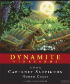 炸彈酒莊赤霞珠干紅葡萄酒(Dynamite Vineyards Cabernet Sauvignon, Red Hills Lake County, USA)