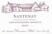 Maison Nicolas Potel Les Charmes Dessus blanc, Santenay, France