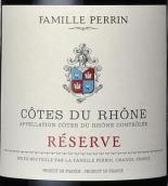 佩蘭家族酒莊珍藏紅葡萄酒(Famille Perrin Reserve Rouge, Cotes du Rhone, France)