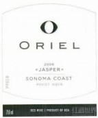 奧利爾哈斯佩爾黑皮諾干紅葡萄酒(Oriel Jasper Pinot Noir, Sonoma Coast, USA)