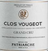 帕緹亞父子酒莊武若特級(jí)園紅葡萄酒(Patriarche Pere et Fils Clos de Vougeot Grand Cru Cote de Nuits, France)