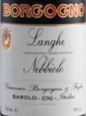 伯格諾酒莊朗格紅葡萄酒(Giacomo Borgogno & Figli Langhe Nebbiolo, Langhe, Italy)