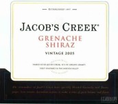 杰卡斯歌海娜-西拉紅葡萄酒(Jacob's Creek Grenache-Shiraz, South Australia, Australia)