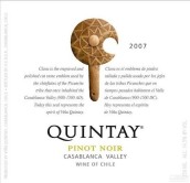 Quintay Q Pinot Noir, Casablanca Valley, Chile